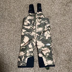 The North Face Kids Camo Snow Bib